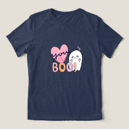 あなたは私のブー - かわいいお化けのハロウィンTシャツ トライブレンドTシャツ
