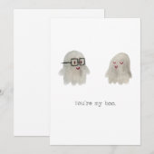 "あなたは私のブー" シーズンカード (正面/裏面)