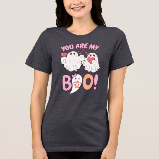 あなたは私のブーTシャツ、可愛いハロウィンTシャツ トライブレンドTシャツ