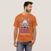 あなたは私のプレイヤー2で居心地の良い仲間ゲーマーのVale Tシャツ (正面フル)