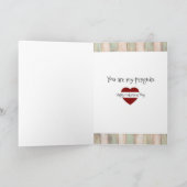 あなたは私のペンギンである – バレンタインのデイカード シーズンカード (内部)