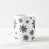 あなたは私のペンギンのクリスマスマグ コーヒーマグカップ (中央)