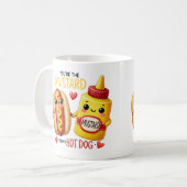 あなたは私のホットドッグにマスタード – マグカップ (正面左)