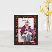 あなたは私のボスではない カード (黄色い花)