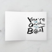 あなたは私のボートへのいかり シーズンカード (内部)