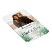 あなたは私のメイド・オブ・オーナー(花嫁付き添い人)の熱帯緑の磁石だろうか マグネット (右側)