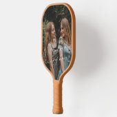 あなたは私のメイド・オブ・オーナー(花嫁付き添い人)写真の提案のカスタム ピックルボールラケット (左)