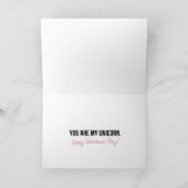 あなたは私のユニコーンだ シーズンカード (内部)