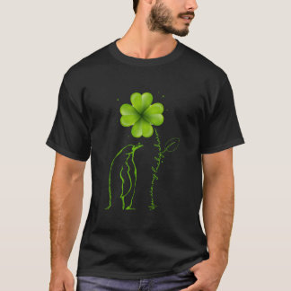 あなたは私のラッキーチャームペンギンシャムロックセントパトリック Tシャツ