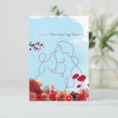 あなたは私のラブカードだ サンキューカード (スタンド正面)