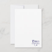 あなたは私のラブカードだ サンキューカード (裏面)