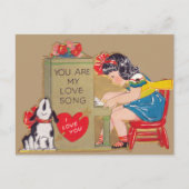 あなたは私のラブソング ポストカード (正面)