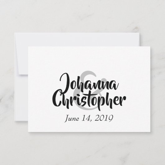 あなたは私のリングや輪カードか 出欠カード (裏面)