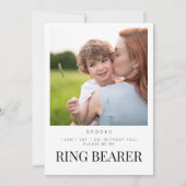 あなたは私のリングや輪カードか 招待状 (正面)