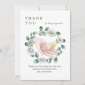 あなたは私のロックになってくれてありがとう サンキューカード (正面)