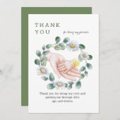 あなたは私のロックになってくれてありがとう サンキューカード (正面/裏面)