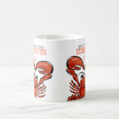 あなたは私のロブスター可愛い  コーヒーマグカップ (中央)