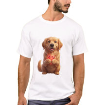 あなたは私の一番好きな人 ゴールデンレトリバー Tシャツ