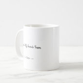 あなたは私の一番好きな人 - 愛の名言 コーヒーマグカップ (正面左)