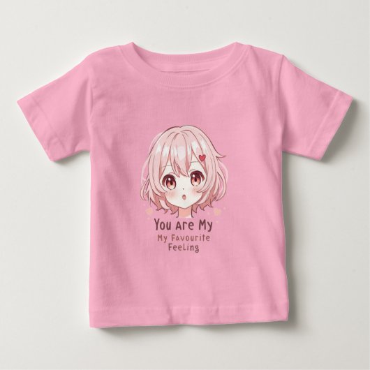 あなたは私の一番好きな気持ち ベビーTシャツ (正面)