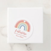 あなたは私の世界レインボーキッズバレンタインデーを色づけ フェイバータグ (インサイチュ)