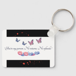あなたは私の人キーチェーンノーリターンカップルの愛 キーホルダー