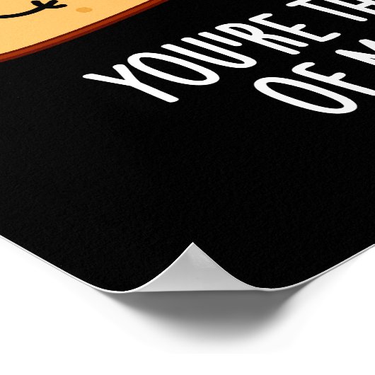 あなたは私の人生の塊パンおもしろいプンダークBG ポスター (角)