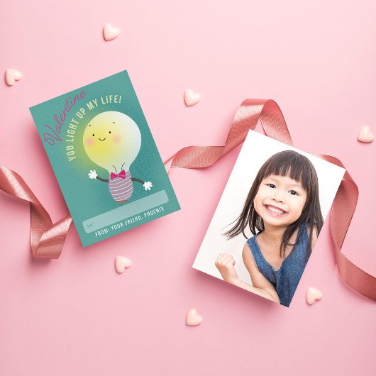 あなたは私の人生の教室のバレンタインを照らし出す 招待状