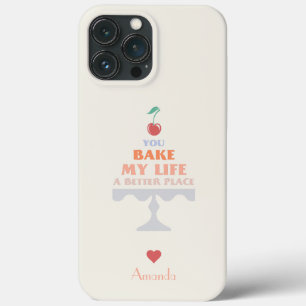 あなたは私の人生をより良い場所のカスタム電話ケースを焼く iPhone 13 PRO MAXケース