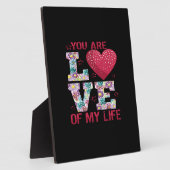 あなたは私の人生を愛している フォトプラーク (側面)
