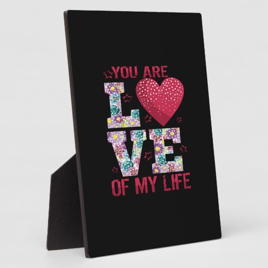 あなたは私の人生を愛している フォトプラーク (側面)