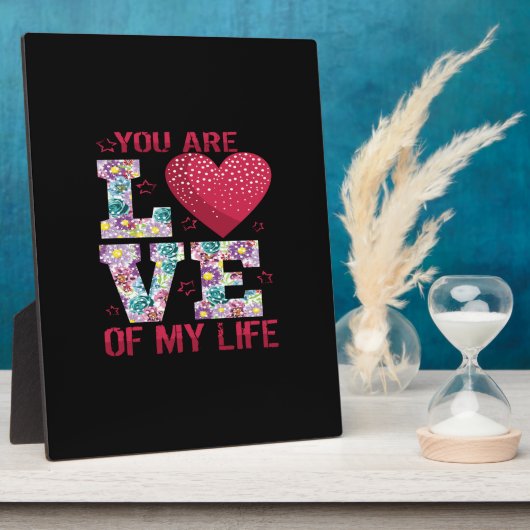 あなたは私の人生を愛している フォトプラーク (側面)