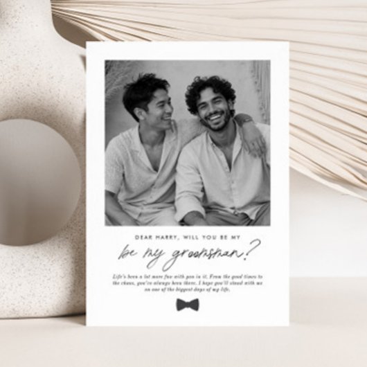 あなたは私の伴侶になってくれますか 手書きのプロポーザルカード 招待状