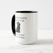 あなたは私の体&ソウル引用文マグを魅了した マグカップ (正面左)