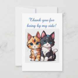 あなたは私の傍にいてくれてありがとう サンキューカード