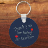 あなたは私の先生で明るい キーホルダー (正面)