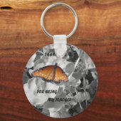 あなたは私の先生で(昆虫)オオカバマダラ、モナーク キーホルダー (正面)