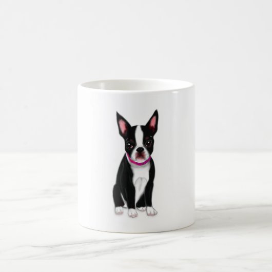 あなたは私の全てのボストンテリアの心のペットDESIである コーヒーマグカップ (中央)