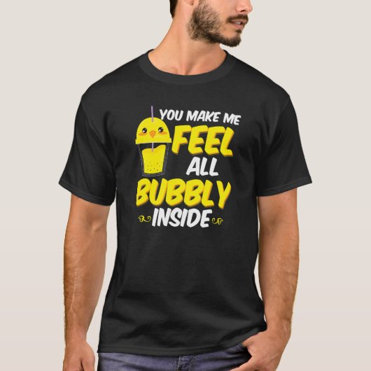 あなたは私の内面を泡立てます 日本 Tシャツ (正面)