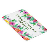 あなたは私の友人であるフローラデザイン マグネット (右側)