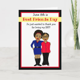 あなたは私の友人パープル最高のカードしてくれてありがとう カード