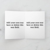 あなたは私の友達になってくれてありがとう サンキューカード (内部)