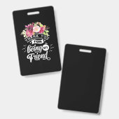 あなたは私の友達になってくれてありがとう バッジ (表裏)