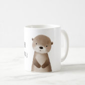 あなたは私の友達になるカワウソ コーヒーマグカップ (正面右)