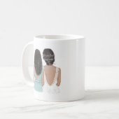 あなたは私の友達のマ最高のグになる？ コーヒーマグカップ (正面左)