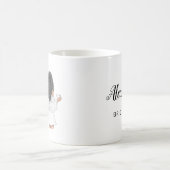 あなたは私の友達のマ最高のグになる？ コーヒーマグカップ (中央)