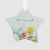 あなたは私の名付け親クリスマススターオーナメント オーナメント (裏面)