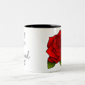 あなたは私の唯一の二音コーヒーマグだ ツートーンマグカップ (中央)