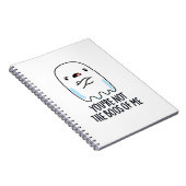 あなたは私の声ではないおもしろい幽霊パン ノートブック (右側)