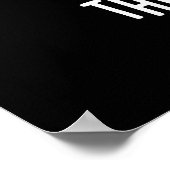 あなたは私の声ではないおもしろい幽霊プンダークBg ポスター (角)